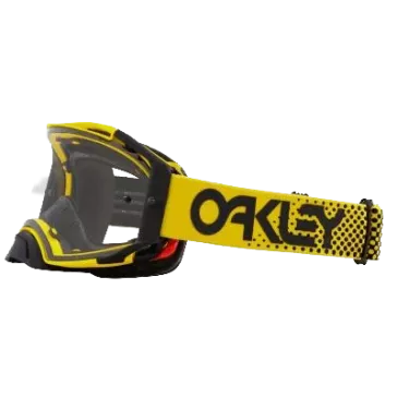 Masque OAKLEY Airbrake MX Moto Jaune B1B écran clair