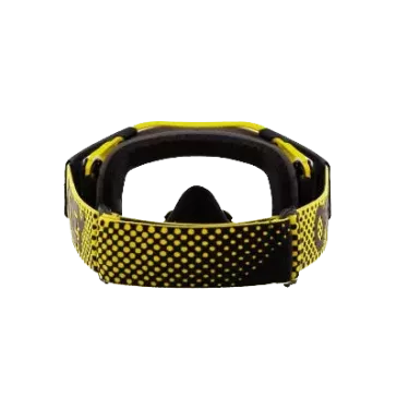 Masque OAKLEY Airbrake MX Moto Jaune B1B écran clair