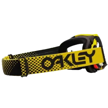 Masque OAKLEY Airbrake MX Moto Jaune B1B écran clair