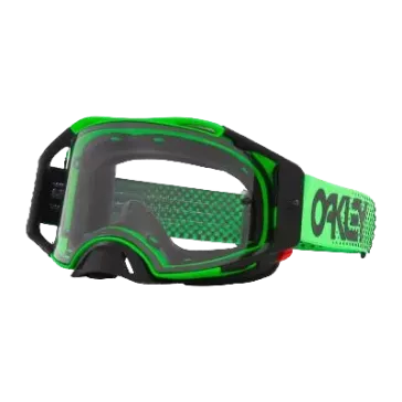 Masque OAKLEY Airbrake MX Moto Vert B1B écran clair