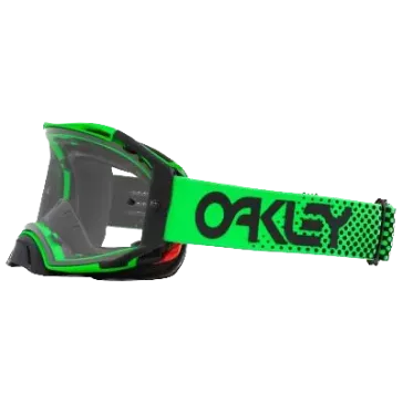 Masque OAKLEY Airbrake MX Moto Vert B1B écran clair