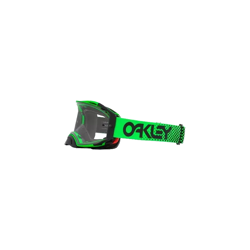 Masque OAKLEY Airbrake MX Moto Vert B1B écran clair Masque OAKLEY Airbrake MX Moto Vert B1B écran clair