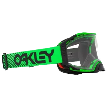 Masque OAKLEY Airbrake MX Moto Vert B1B écran clair