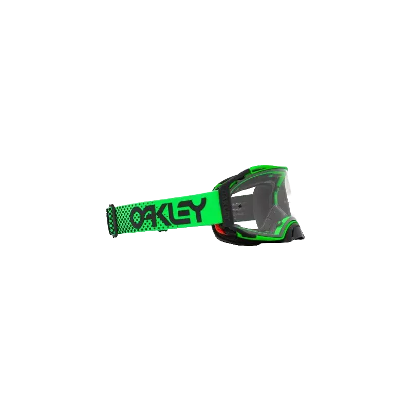 Masque OAKLEY Airbrake MX Moto Vert B1B écran clair Masque OAKLEY Airbrake MX Moto Vert B1B écran clair