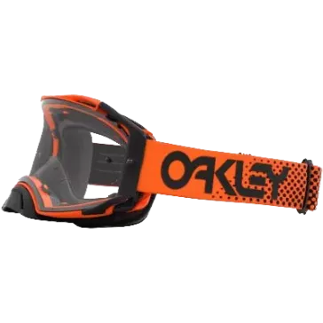 Masque OAKLEY Airbrake MX Moto Orange B1B écran clair