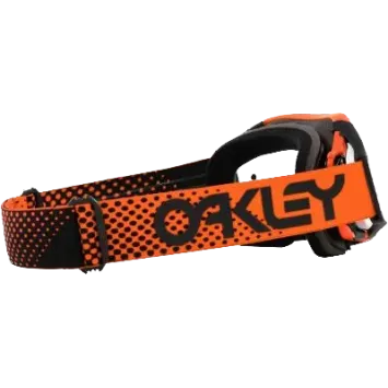 Masque OAKLEY Airbrake MX Moto Orange B1B écran clair