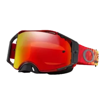 Masque OAKLEY Airbrake MX TLD Trippy Red écran Prizm MX Torch