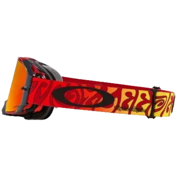 Masque OAKLEY Airbrake MX TLD Trippy Red écran Prizm MX Torch