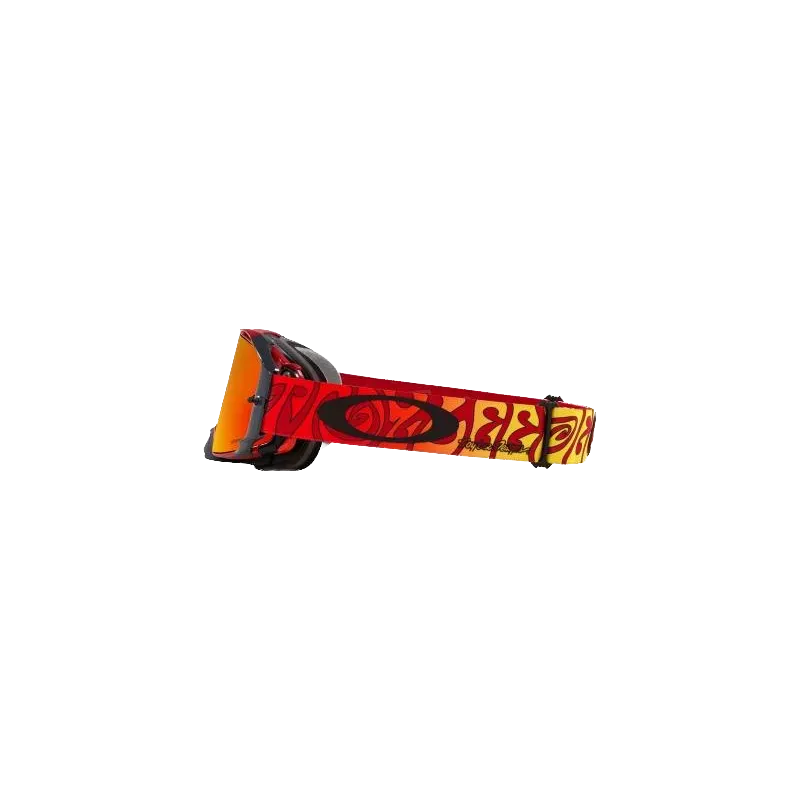 Masque OAKLEY Airbrake MX TLD Trippy Red écran Prizm MX Torch