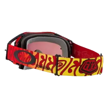 Masque OAKLEY Airbrake MX TLD Trippy Red écran Prizm MX Torch