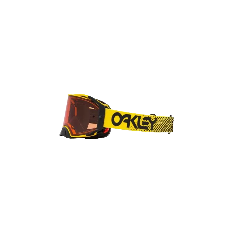 Masque OAKLEY Airbrake MX Moto Jaune B1B écran Prizm MX Bronze Masque OAKLEY Airbrake MX Moto Jaune B1B écran Prizm MX Bronze