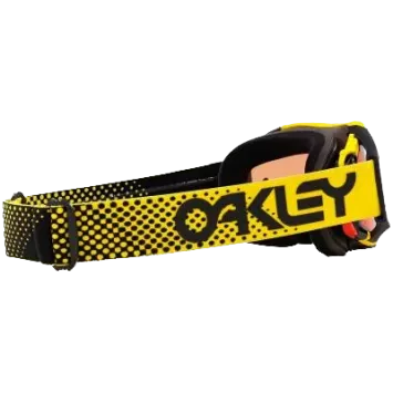 Masque OAKLEY Airbrake MX Moto Jaune B1B écran Prizm MX Bronze