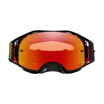 Masque OAKLEY Airbrake MX Rouge Flow écran Prizm MX Torch