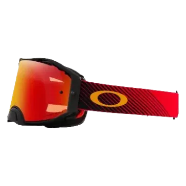Masque OAKLEY Airbrake MX Rouge Flow écran Prizm MX Torch