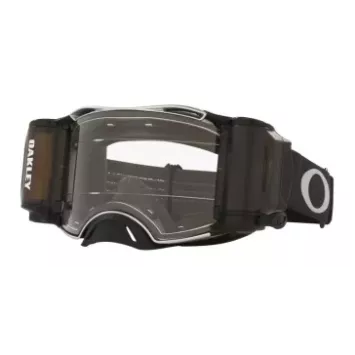 Masque OAKLEY Airbrake MX Tuff Blocks Noir OU Blanc Gunmetal Race-Ready Roll-Off clair