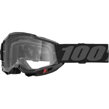 Masque 100% Accuri 2 BLACK écran Transaprent