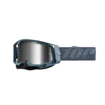 Masque 100% RACECRAFT 2 BTTLSHP Mirror Silver