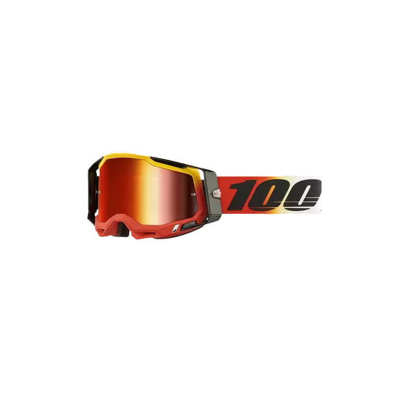 Masque 100% Racecraft OGUSTO Mirror Red