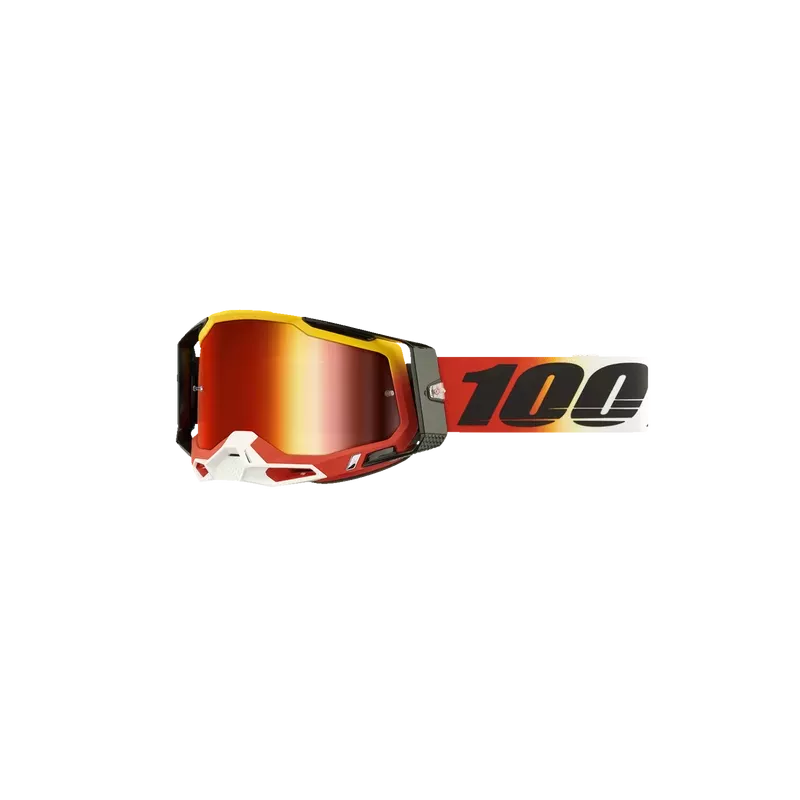 Masque 100% Racecraft OGUSTO Mirror Red