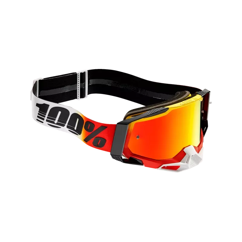 Masque 100% Racecraft OGUSTO Mirror Red Masque 100% Racecraft OGUSTO Mirror Red