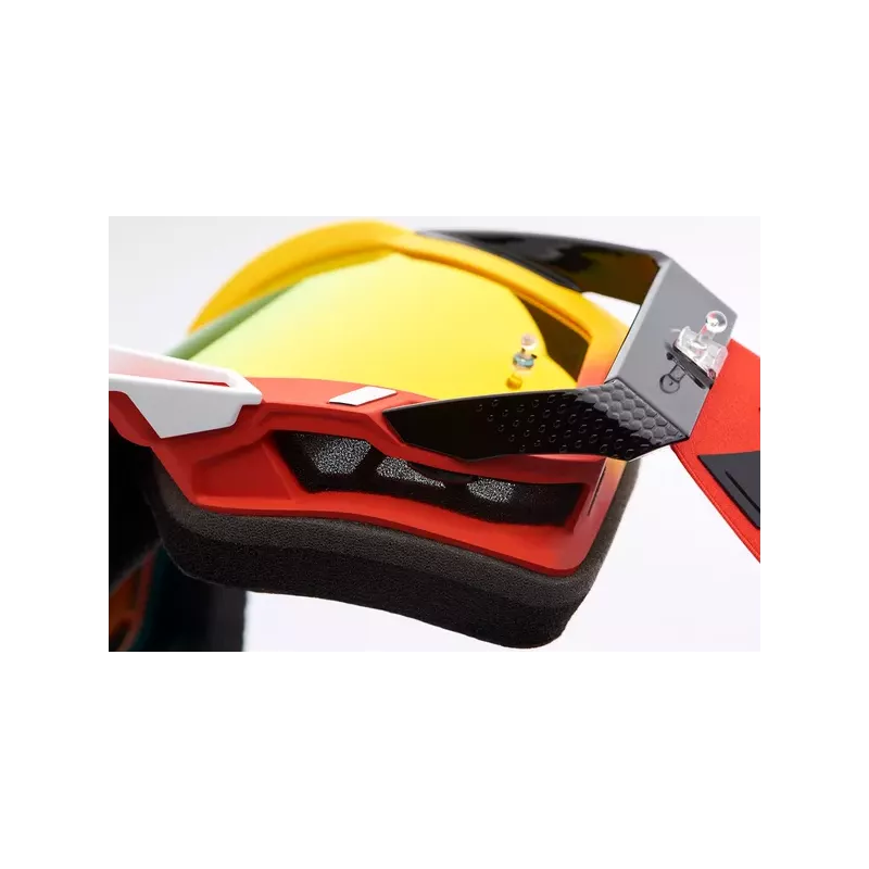 Masque 100% Racecraft OGUSTO Mirror Red Masque 100% Racecraft OGUSTO Mirror Red