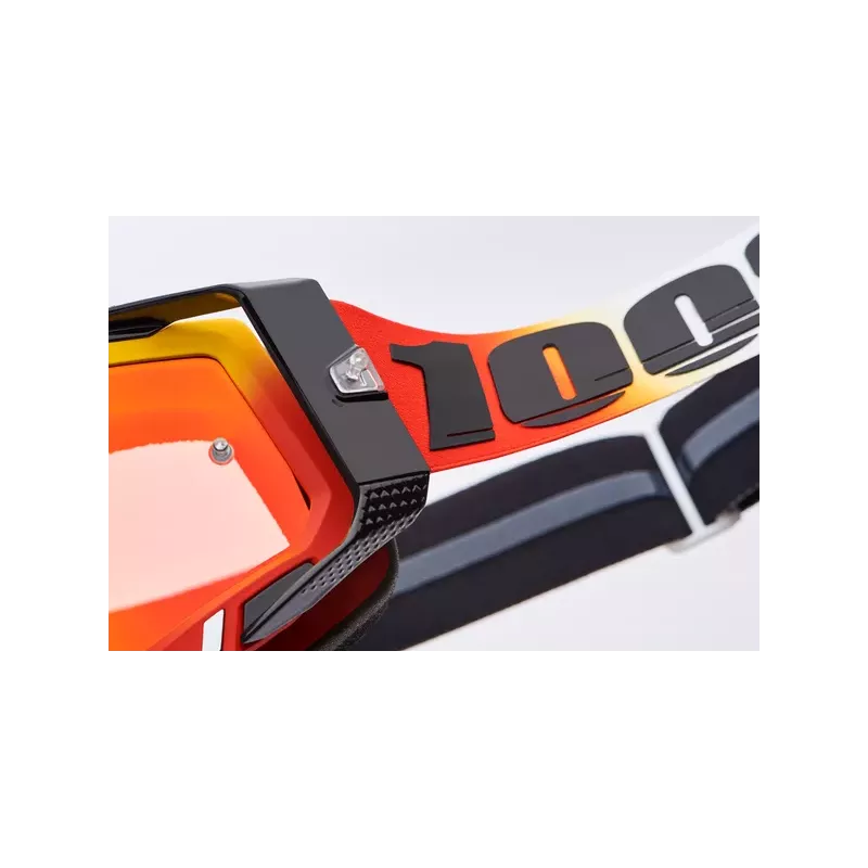 Masque 100% Racecraft OGUSTO Mirror Red Masque 100% Racecraft OGUSTO Mirror Red