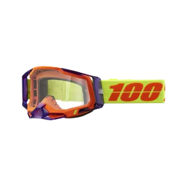 Masque 100% RACECRAFT 2 PANAM Ecran Transparent