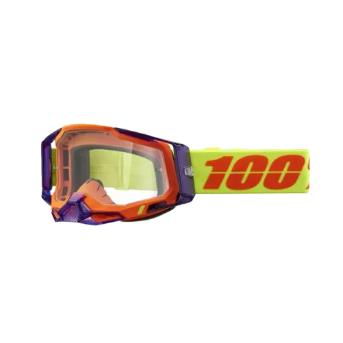 Masque 100% RACECRAFT 2 PANAM Ecran Transparent