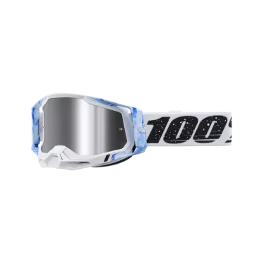 Masque 100% RACECRAFT 2 MIXOS Mirror Silver Flash