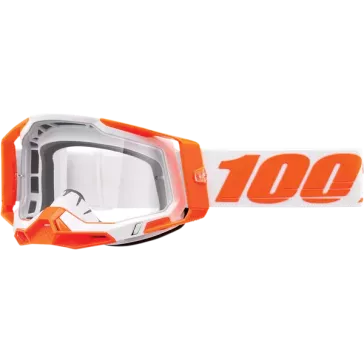 Masque 100% RACECRAFT 2 OR Ecran Tranparent