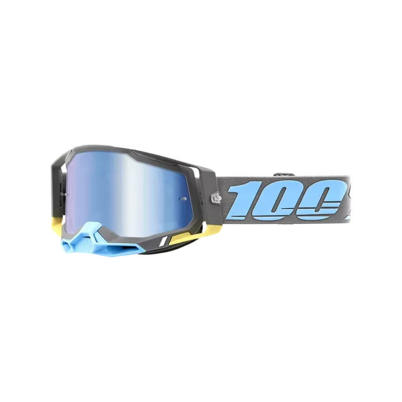 Masque 100% Racecraft TRINIDADMIR Mirror Blue