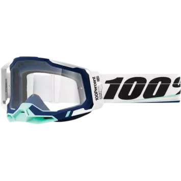 Masque 100% RACECRAFT 2 ARSHAM Ecran Tranparent