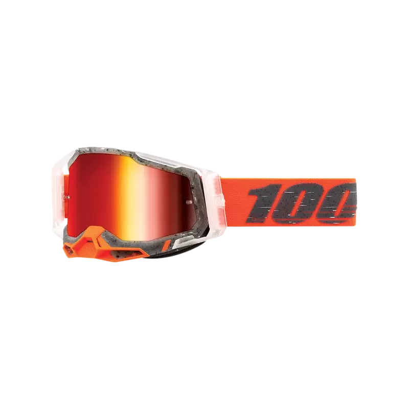 Masque 100% RACECRAFT 2 SCHRUTE Mirror Red