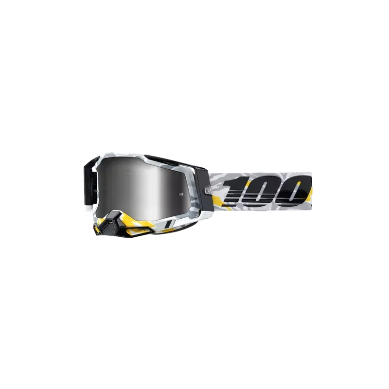 Masque 100% RACECRAFT 2 KORB Mirror Silver
