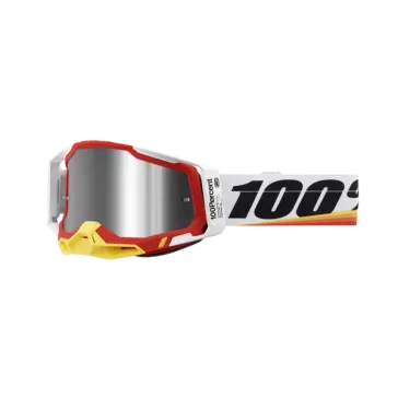 Masque 100% RACECRAFT 2 ARSHAM Red Mirror Silver