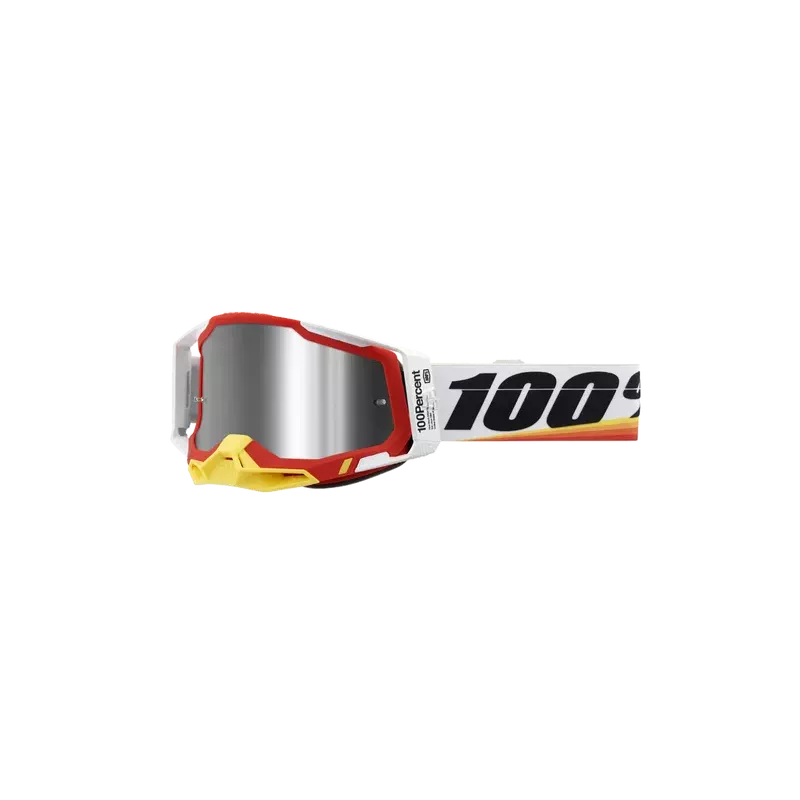 Masque 100% RACECRAFT 2 ARSHAM Red Mirror Silver