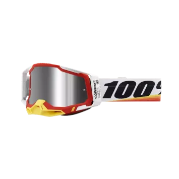 Masque 100% RACECRAFT 2 ARSHAM Red Mirror Silver