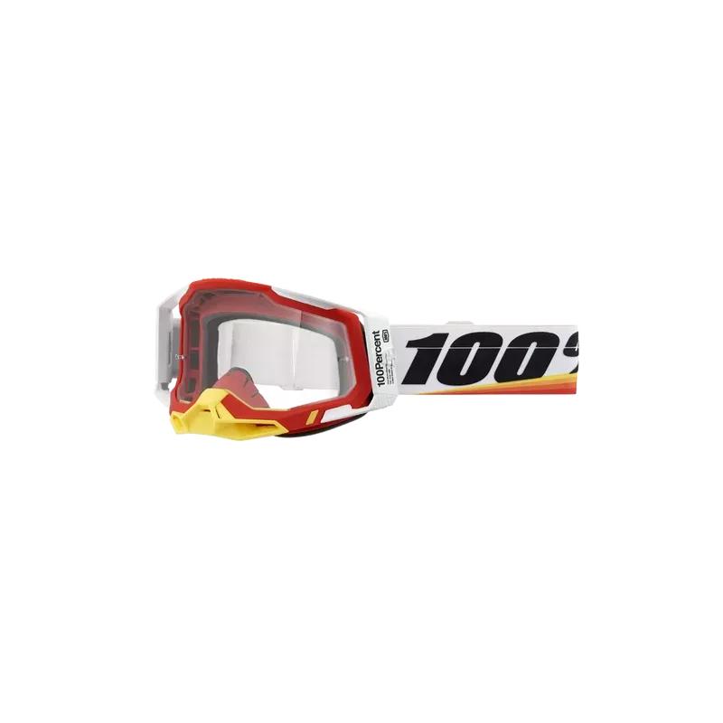 Masque 100% RACECRAFT 2 ARSHAM Ecran Transparent
