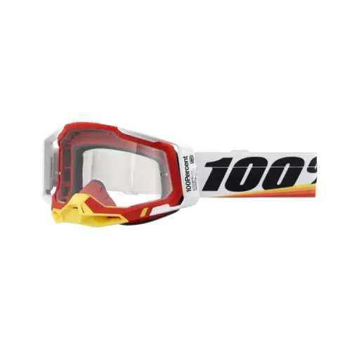 Masque 100% RACECRAFT 2 ARSHAM Ecran Transparent