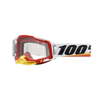 Masque 100% RACECRAFT 2 ARSHAM Ecran Transparent