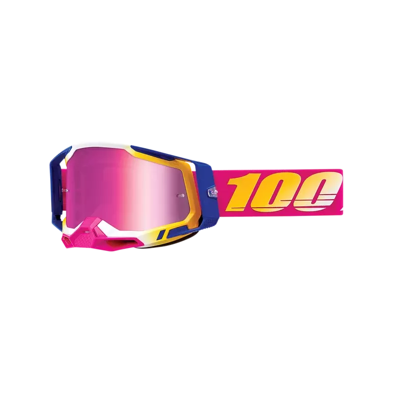 Masque 100% RACECRAFT 2 MISSION Mirror Pink