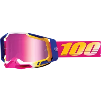 Masque 100% RACECRAFT 2 MISSION Mirror Pink
