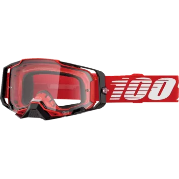 Masque 100% ARMEGA Red Ecran Transparent