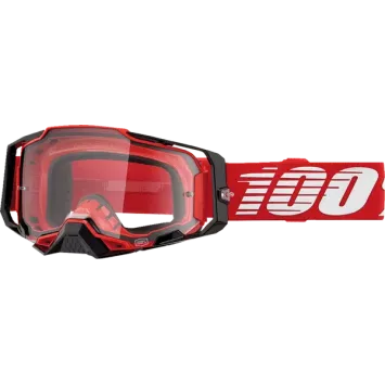 Masque 100% ARMEGA Red Ecran Transparent