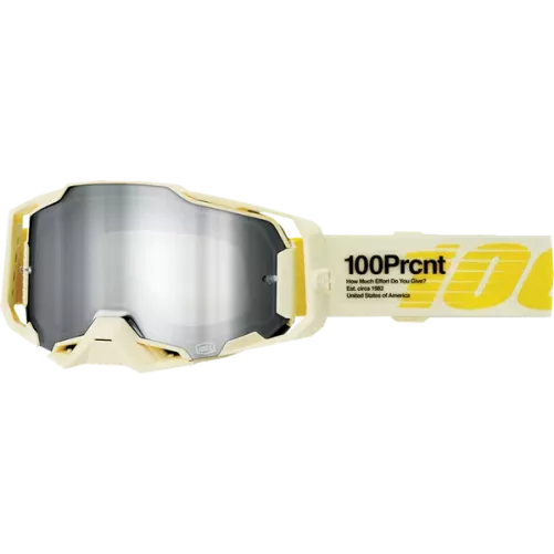 Masque 100% ARMEGA BARELY Mirror Silver