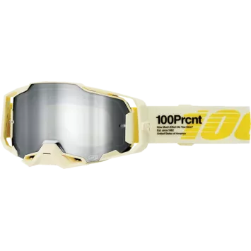 Masque 100% ARMEGA BARELY Mirror Silver
