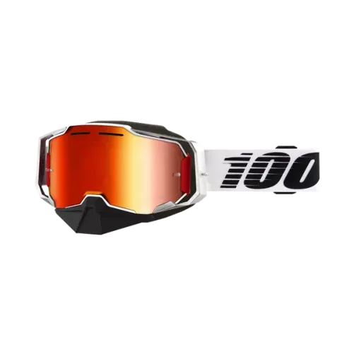 Masque 100% ARMEGA LGHTSBR Mirror Red Mat