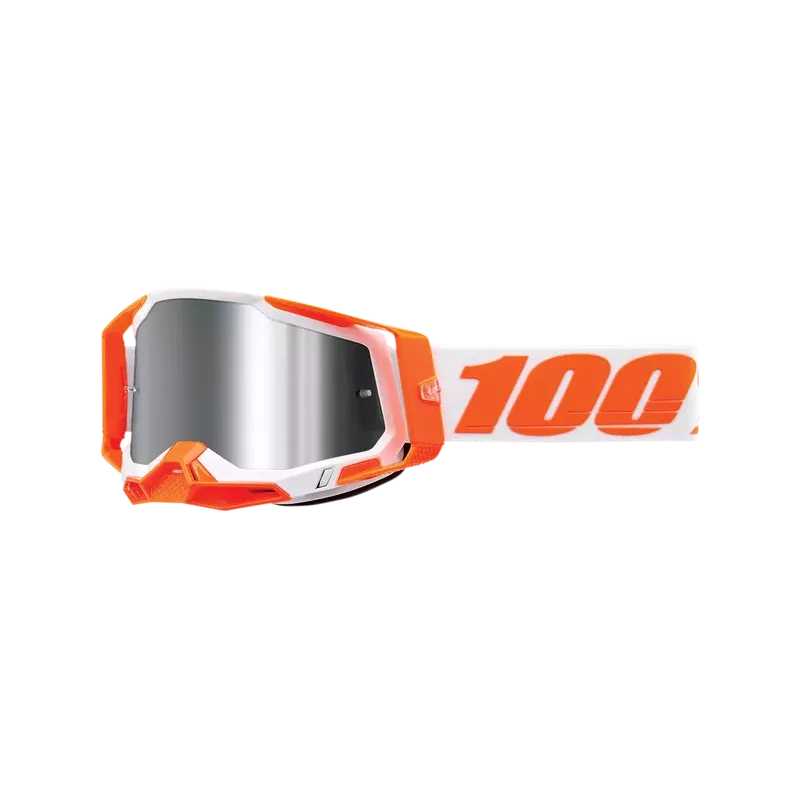 Masque 100% RACECRAFT 2 OR Mirror Silver FLASH