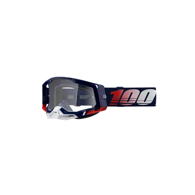 Masque 100% RACECRAFT 2 REPUBLIC Ecran Transparent