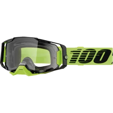Masque 100% ARMEGA NEON Yellow Ecran Transparent